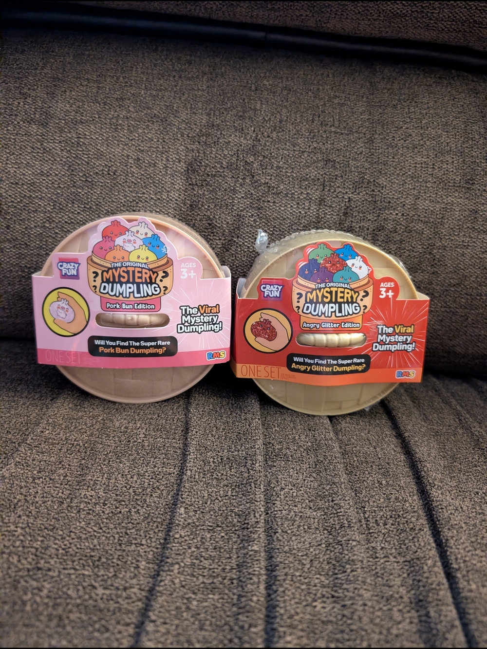 NEW Mystery Dumpling Pork Bun & Angry Glitter Editions
